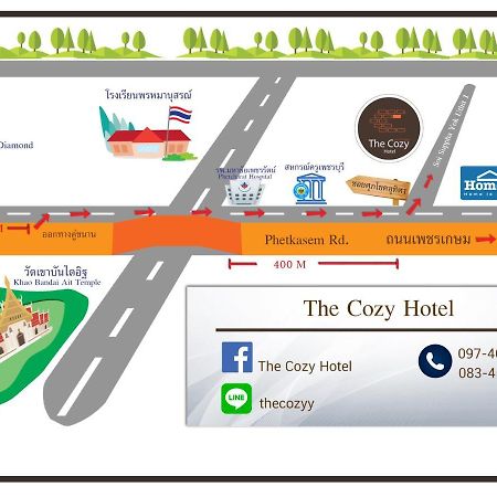 The Cozy Hotel Phetchaburi Exterior foto